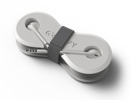 [GR-EPC-J35-C01] AURICULARES GROOVY CON MICROFONO Y ESTUCHE CONECTOR JACK 3,5 MM COLOR BLANCO