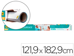 [7100198315] PIZARRA BLANCA POST-IT SUPER STICKY FLEX ROLLO ADHESIVO REMOVIBLE 121,9X182,9 CM