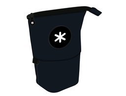 [TK55] BOLSO ESCOLAR PORTATODO ANTARTIK CUBILETE COLOR NEGRO 190X60X80 MM