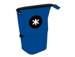 [TK52] BOLSO ESCOLAR PORTATODO ANTARTIK CUBILETE COLOR AZUL 190X60X80 MM