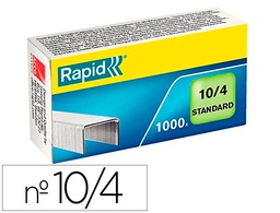 [24862900] GRAPAS RAPID 10/4 MM GALVANIZADA CAJA DE 1000 UNIDADES