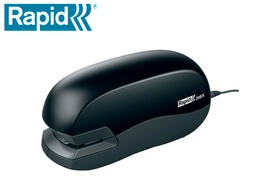 [5000297] GRAPADORA RAPID ELECTRICA 20EX FIXATIV CAPACIDAD DE GRAPADO 20 HOJAS USA GRAPAS 24/6 Y 26/6 COLOR NEGRO