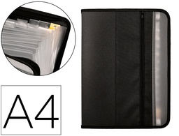 [FU24] CARPETA LIDERPAPEL CLASIFICADOR FUELLE POLIPROPILENO A4 13 DEPARTAMENTOS CIERRE