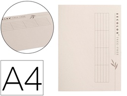 [3863111] SUBCARPETA CARTULINA TARIFOLD 100% ECOLOGICA 226 G/M2 DIN A4 COLOR CREMA PACK DE 10 UNIDADES