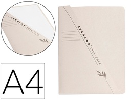 [3853311] SUBCARPETA CARTULINA TARIFOLD 100% ECOLOGICA 226 G/M2 DIN A4 CON BOLSA FRONTAL PACK DE 10 UNIDADES