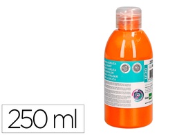 [DC21] PINTURA ACRILICA LIDERPAPEL BOTE DE 250 ML NARANJA