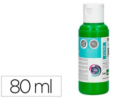 [DC12] PINTURA ACRILICA LIDERPAPEL BOTE DE 80 ML VERDE