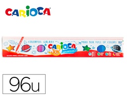 [41019] ROTULADOR CARIOCA JOY METRO CAJA DE 96 UNIDADES COLORES SURTIDOS
