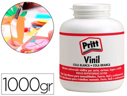 [1869962] PEGAMENTO COLA VINILICA PRITT BLANCA BOTE DE 1000 GR