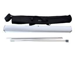 [844DROLL1C85] DISPLAY ENROLLABLE YOSAN ROLL UP ALUMINIO 1 CARA ANCHO 85 CM ALTURA 200 CM