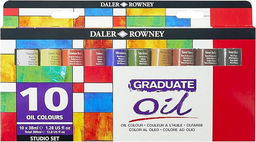 [D117900100] SET DE OLEO DALER ROWNEY GRADUATE 10UND X 38ML