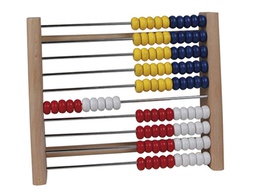 [AB01] ABACO MADERA LIDERPAPEL 100 BOLAS COLORES 273X112X230MM