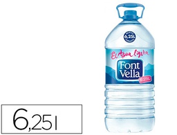 [FV6.25L] AGUA MINERAL NATURAL FONT VELLA SANT HILARI GARRAFA 6,25 L