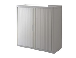 [EE000001] ARMARIO PAPERFLOW ESTRUCTURA DE ACERO Y POLIESTIRENO CON 2 PUERTAS CORREDERAS Y CERRADURA COLOR