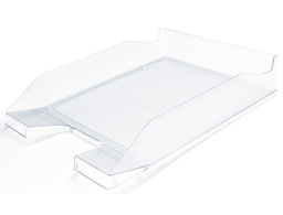 [KF04195] BANDEJA SOBREMESA PLASTICO Q-CONNECT TRANSPARENTE 240X70X340 MM
