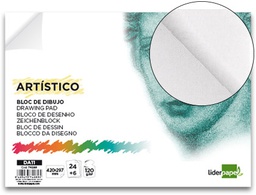 [DA11] BLOC DIBUJO LIDERPAPEL ARTISTICO ENCOLADO 297X420 MM 30 HOJAS 120G/M2 SIN RECUADRO