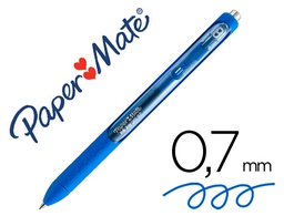 [1957054] BOLIGRAFO PAPER MATE INKJOY RETRACTIL GEL PEN 0,7MM AZUL PUNTA DE BOLA TRAZO 0.35MM