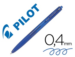 [NSGGA] BOLIGRAFO PILOT SUPER GRIP G AZUL RETRACTIL SUJECION DE CAUCHO TINTA BASE DE ACEITE