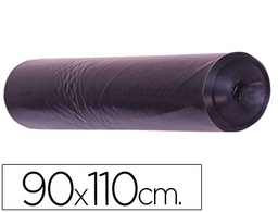 [10020331] BOLSA BASURA INDUSTRIAL NEGRA 90X110CM GALGA 200 ROLLO DE 10 UNIDADES