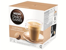 [12168426] CAFE DOLCE GUSTO CORTADO MONODOSIS CAJA DE 16 UNIDADES