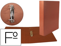 [CH04] CARPETA DE 2 ANILLAS 40MM MIXTAS LIDERPAPEL FOLIO CARTONCUERO