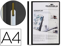 [2579-01] CARPETA DURAPLUS DIN A4 CON FASTENER NEGRO DURABLE
