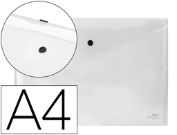 [DS17] CARPETA LIDERPAPEL DOSSIER BROCHE 34044 POLIPROPILENO DIN A4 INCOLORA 50 HOJAS