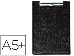 [160-NE] CARPETA SARO PLASTICO CON PINZA CUARTO COLOR NEGRO