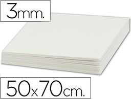 [LU02] CARTON PLUMA LIDERPAPEL BLANCO DOBLE CARA 50X70CM ESPESOR 3MM