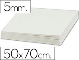 [LU03] CARTON PLUMA LIDERPAPEL BLANCO DOBLE CARA 50X70CM ESPESOR 5MM