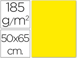 [C200040221] CARTULINA CANSON 50X65 04 AMARILLO CANARIO CM 185 GR -UNIDAD-