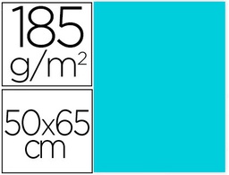 [C400080167] CARTULINA CANSON 50X65 26 AZUL CARIBE CM 185 GR -UNIDAD-