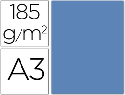 [C200040200] CARTULINA CANSON DIN A3 21 AZUL MALDIVA 185 GR -UNIDAD-
