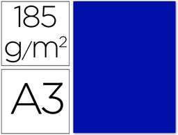 [C200040203] CARTULINA CANSON DIN A3 24 AZUL ULTRAMAR 185 GR -UNIDAD-