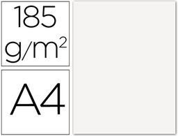 [C200040152] CARTULINA CANSON DIN A4 01 BLANCO 185 GR -UNIDAD-