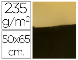 [CM02] CARTULINA LIDERPAPEL 50X65 CM 235G/M2 METALIZADA ORO