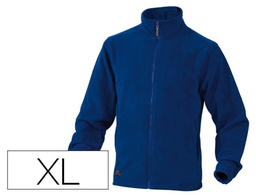 [VERN2BMXG] CHAQUETA DELTAPLUS POLAR CON CREMALLERA 2 BOLSILLOS COLOR AZUL TALLA XL