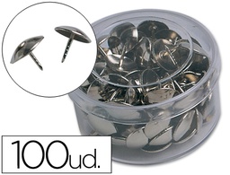 [HI01] CHINCHETA LIDERPAPEL NIQUELADA CAJA DE 100 UNIDADES