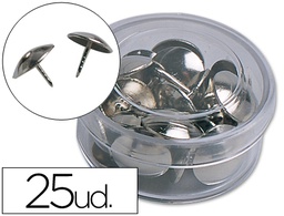 [HI02] CHINCHETA LIDERPAPEL NIQUELADA CAJA DE 25 UNIDADES
