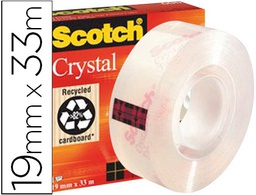 [70005242493] CINTA ADHESIVA SCOTCH SUPERTRANSPARENTE 33 MT X 19 MM 600/1933CI