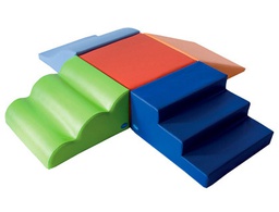 [250 SUMO] CONJUNTO PSICOMOTROCIDAD 10 SUMO DIDACTIC MULTICOLOR 190X185X30 CM