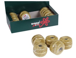 [002015] CORDONCILLO ORO OVILLO DE 20 MT