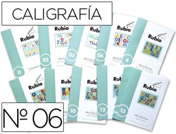 [C-06] CUADERNO RUBIO CALIGRAFIA Nº 06