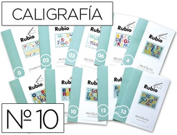 [C-10] CUADERNO RUBIO CALIGRAFIA Nº 10