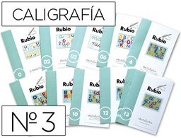 [C-3] CUADERNO RUBIO CALIGRAFIA Nº 3