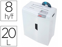 [1045111] DESTRUCTORA DE DOCUMENTOS HSM SHREDSTAR X10 CAPACIDAD DE CORTE 10H EN PARTICULAS DESTRUYE GRAPAS CLIPS CD Y TARJETAS