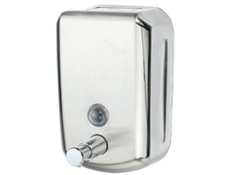 [KF16758] DISPENSADOR MANUAL Q-CONNECT DE JABON 800 ML ACERO INOXIDABLE 115X56X179MM