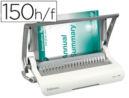 [5627501] ENCUADERNADORA PARA CANUTILLO FELLOWES STAR+150 PERFORA 15 HOJAS TAMAÑO DIN A4 ENCUADERNA HASTA 150 HOJAS