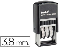 [4810] FECHADOR TRODAT ENTINTAJE AUTOMATICO 3.8 MM PRINTY 4810