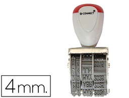 [KF22370] FECHADOR Q-CONNECT CON BANDA INCLUIDO DIA-MES-AÑO 4MM